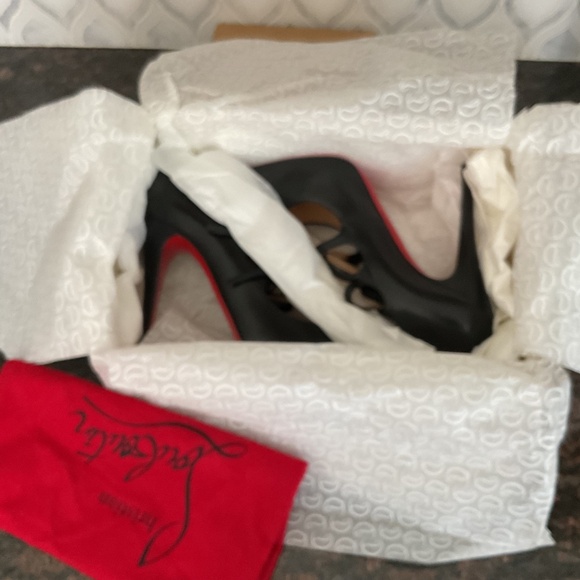 Christian Louboutin Lillian 120 Nappa, black, size 38.5. - Picture 6 of 15